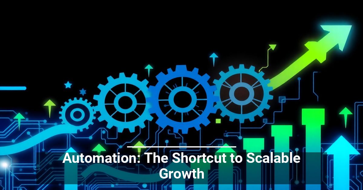 Automation: The Shortcut to Scalable Growth